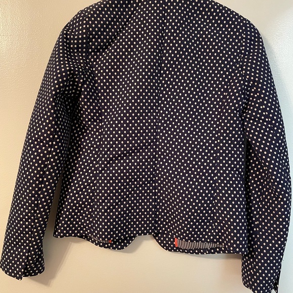 The Gap navy polka dot Academy Blazer - size 0 - Picture 2 of 5